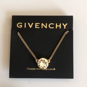 Givenchy 16” Necklace,Swarovski Element Pendant